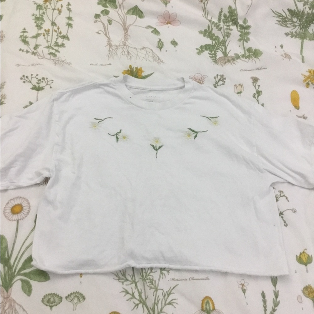 Brandy Melville Daisy Crop Top